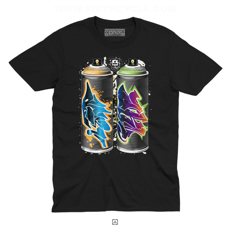 Graffiti Spray Paint Cans - T-Shirt