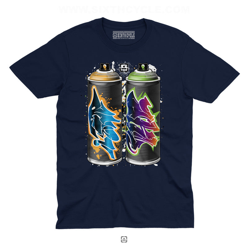 Graffiti Spray Paint Cans - T-Shirt