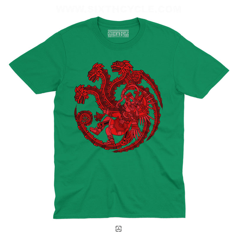 Quetzalcoatl Aztec Feathered Serpent T-Shirt